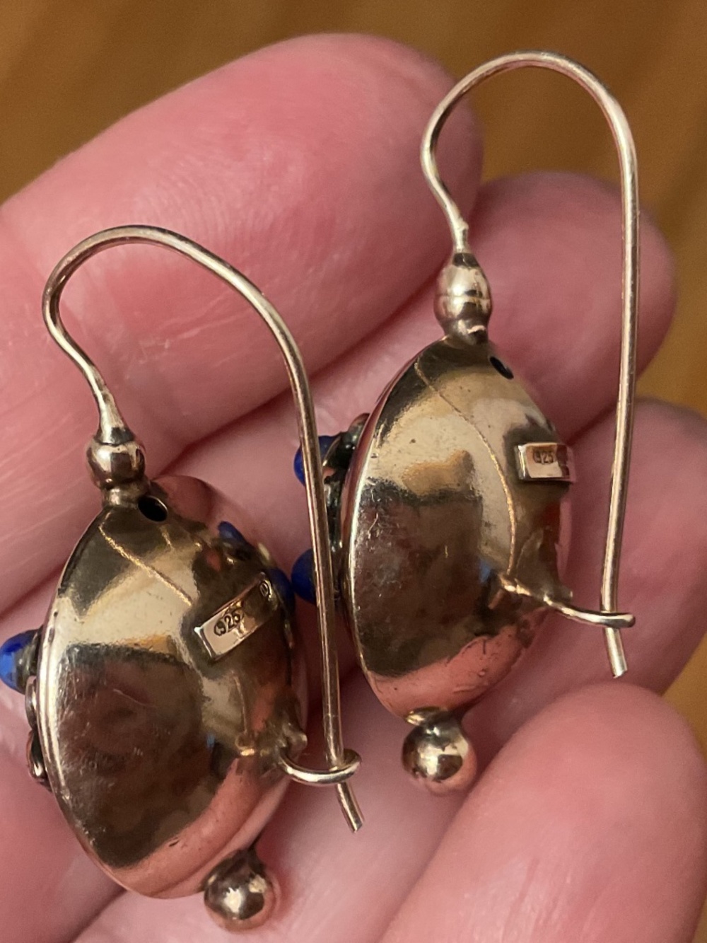 NWOT Gold Plated Sterling Silver 925 Made In Italy Vintage Design Earrings - Picture 5 of 12
